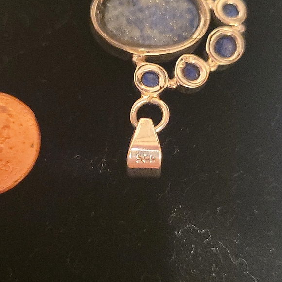 Vintage Sterling Silver Pendant - Picture 4 of 5